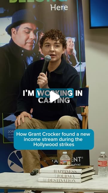 Instagram reel by @firstent: When the 2023 Hollywood strikes impacted work across the entertainment industry, Grant Crocker started looking for new opportunities.