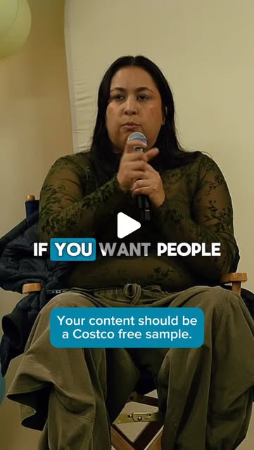 Instagram reel by @firstent: The goal of short-form content isn’t to explain everything.